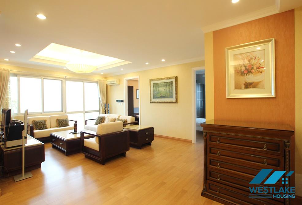 High quality 03 bedroom apartment for rent in Ciputra, Tay Ho ward, Hanoi