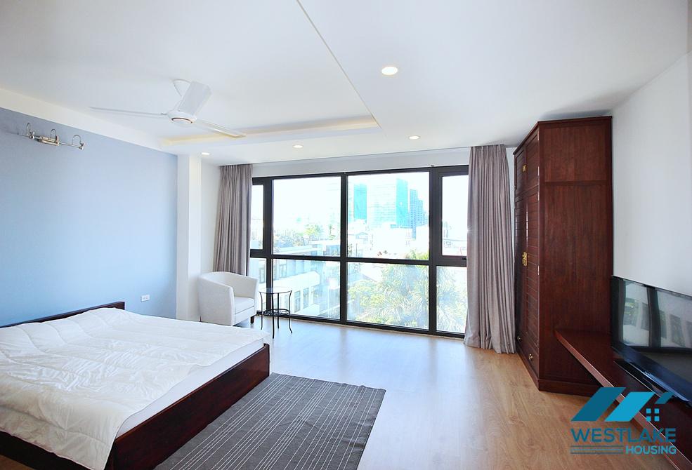 Spacious 04 bedrooms apartment for rent in To Ngoc Van area, Tay Ho, Ha Noi