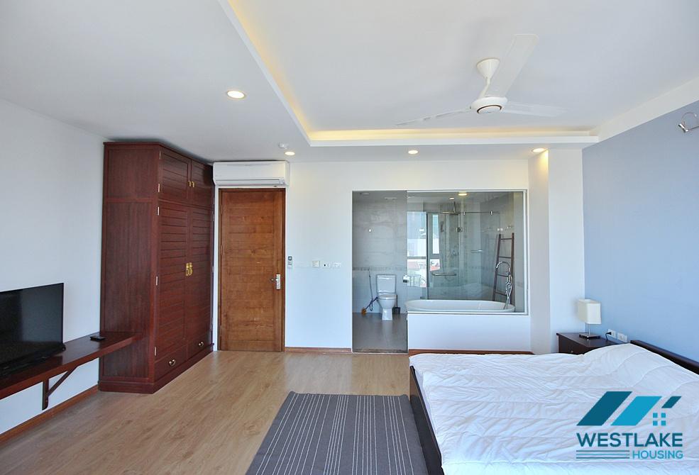 Spacious 04 bedrooms apartment for rent in To Ngoc Van area, Tay Ho, Ha Noi