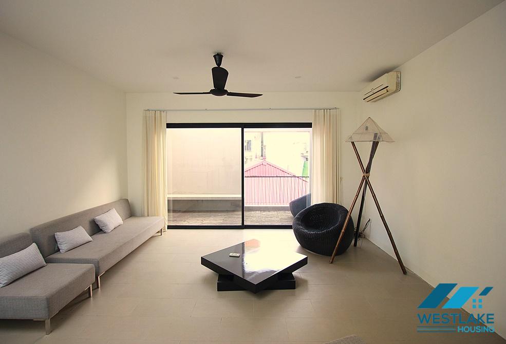 A 3 bedroom modern house for rent in Xuan Dieu, Tay Ho