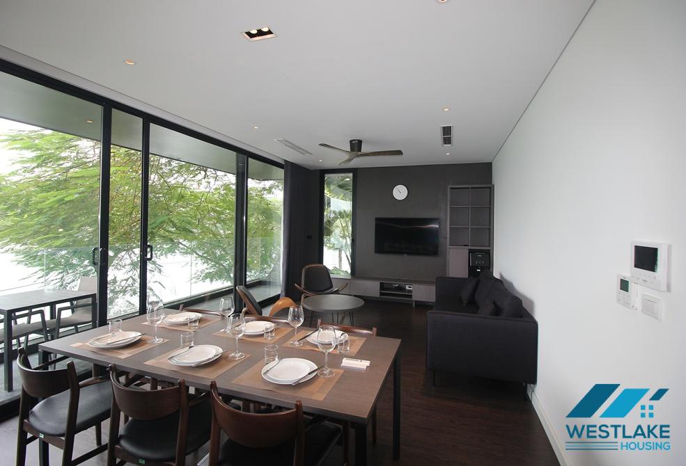 Modern 02 bedrooms apartment with lake view for rent on Tu Hoa street, Tay Ho, Hanoi