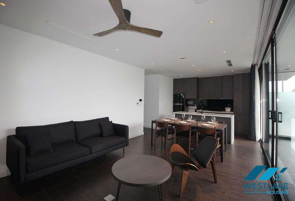 Modern 02 bedrooms apartment with lake view for rent on Tu Hoa street, Tay Ho, Hanoi