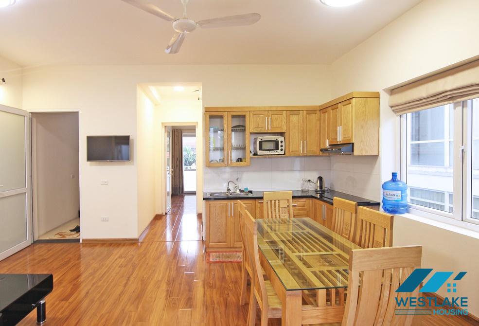 A bright and spacious 1 bedroom apartment for rent in Xuan Dieu, Tay Ho