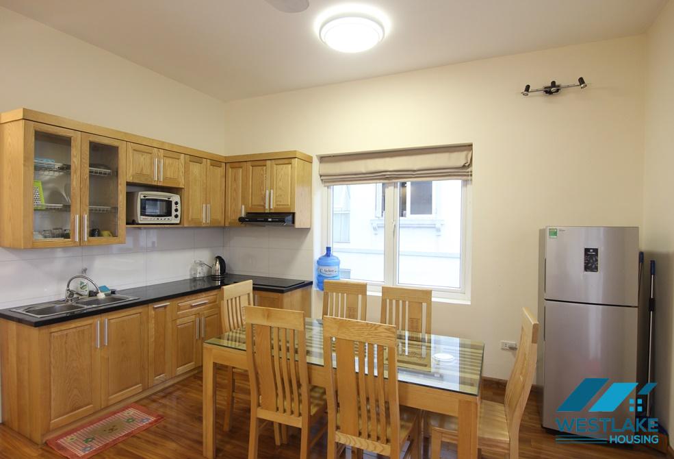 A bright and spacious 1 bedroom apartment for rent in Xuan Dieu, Tay Ho