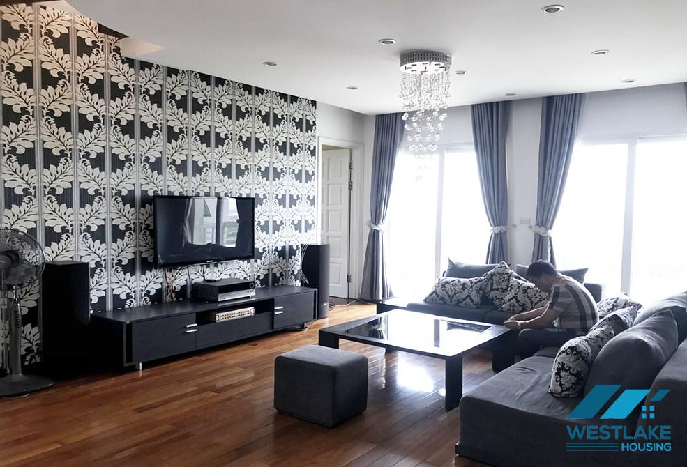 Fully furnished apartment in E tower Ciputra for rent, Tay Ho ward, Ha Noi