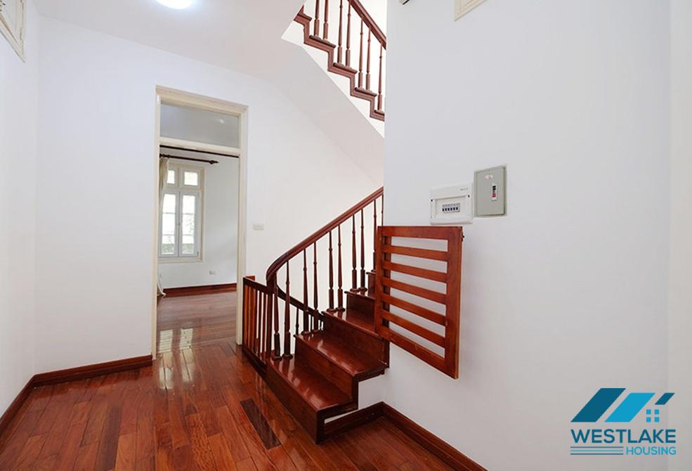Spacious four bedrooms house for rent in Tay Ho, Ha Noi