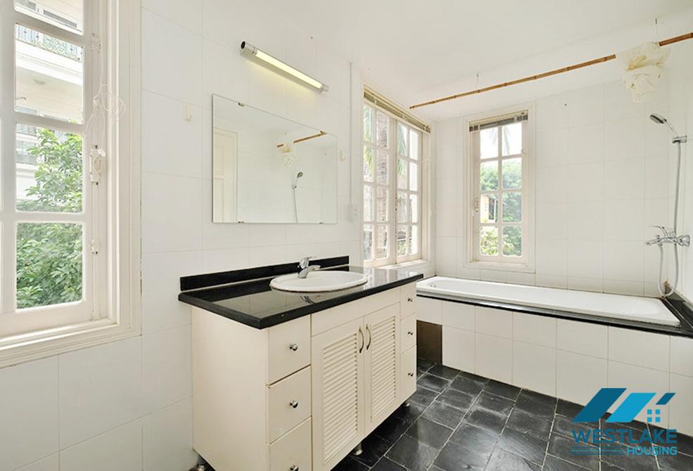 Spacious four bedrooms house for rent in Tay Ho, Ha Noi