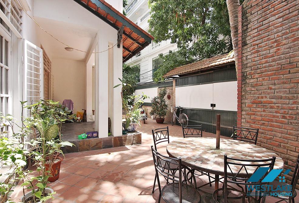 Spacious four bedrooms house for rent in Tay Ho, Ha Noi