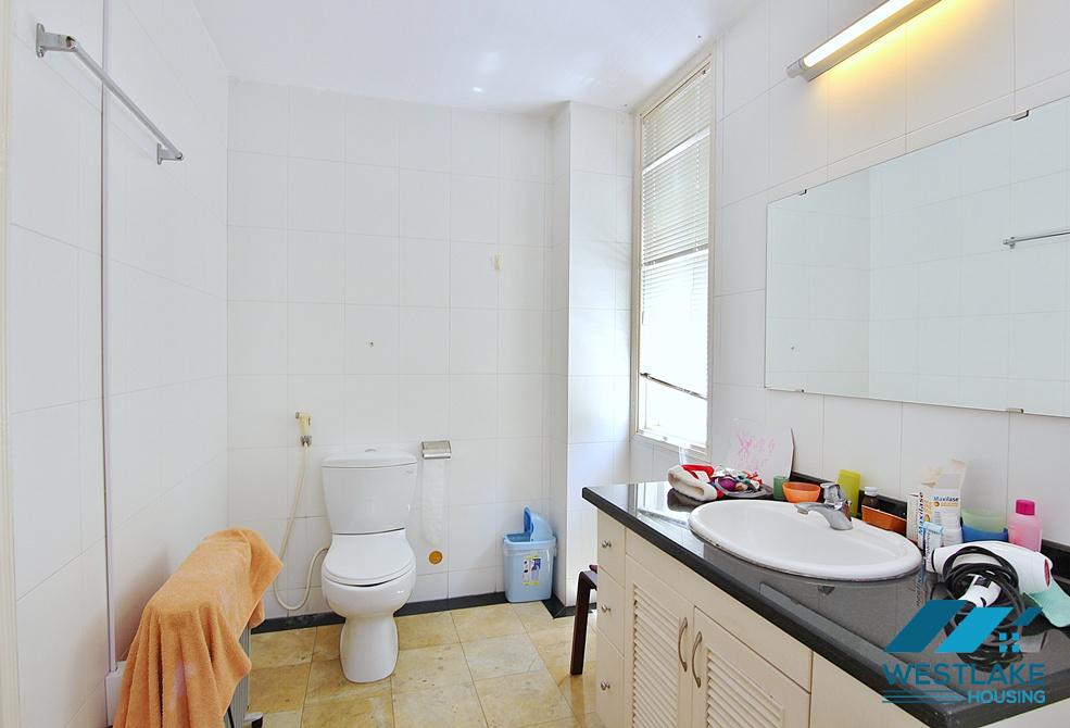 Spacious four bedrooms house for rent in Tay Ho, Ha Noi
