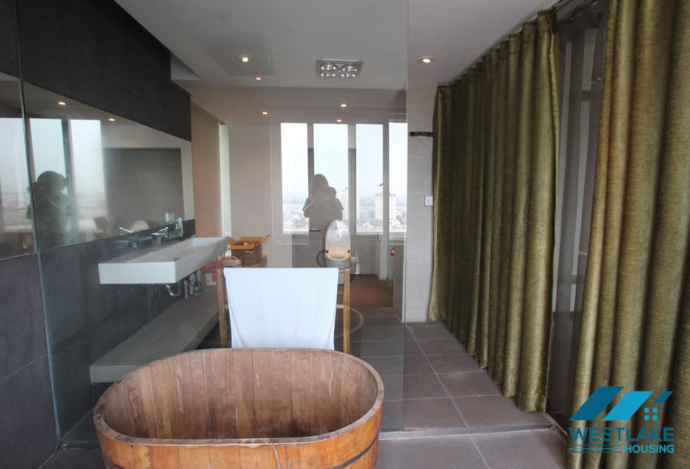 Nice penthouse available for lease in Ciputra, Tay Ho, Hanoi- fully furnished