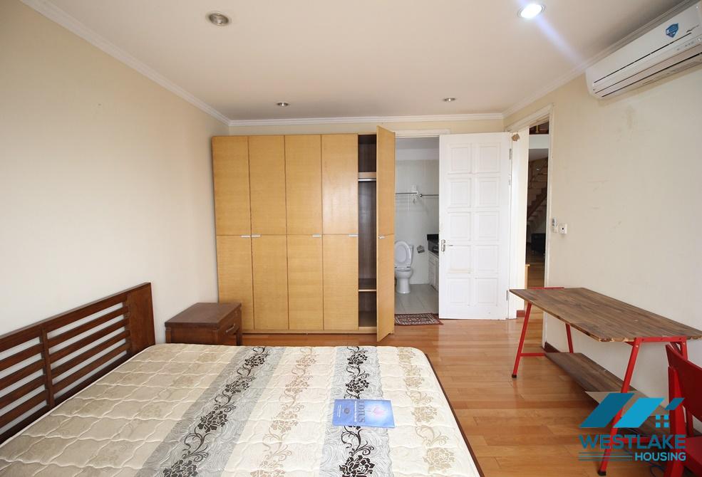 A duplex apartment for rent in E building of Cipputra International Ha Noi City