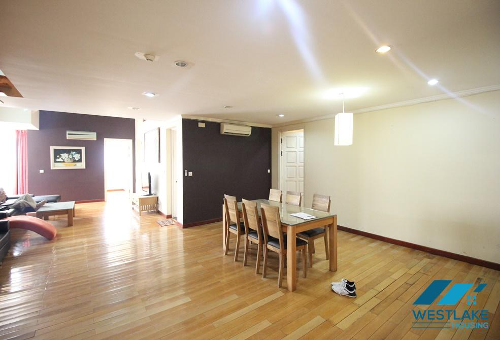 A duplex apartment for rent in E building of Cipputra International Ha Noi City