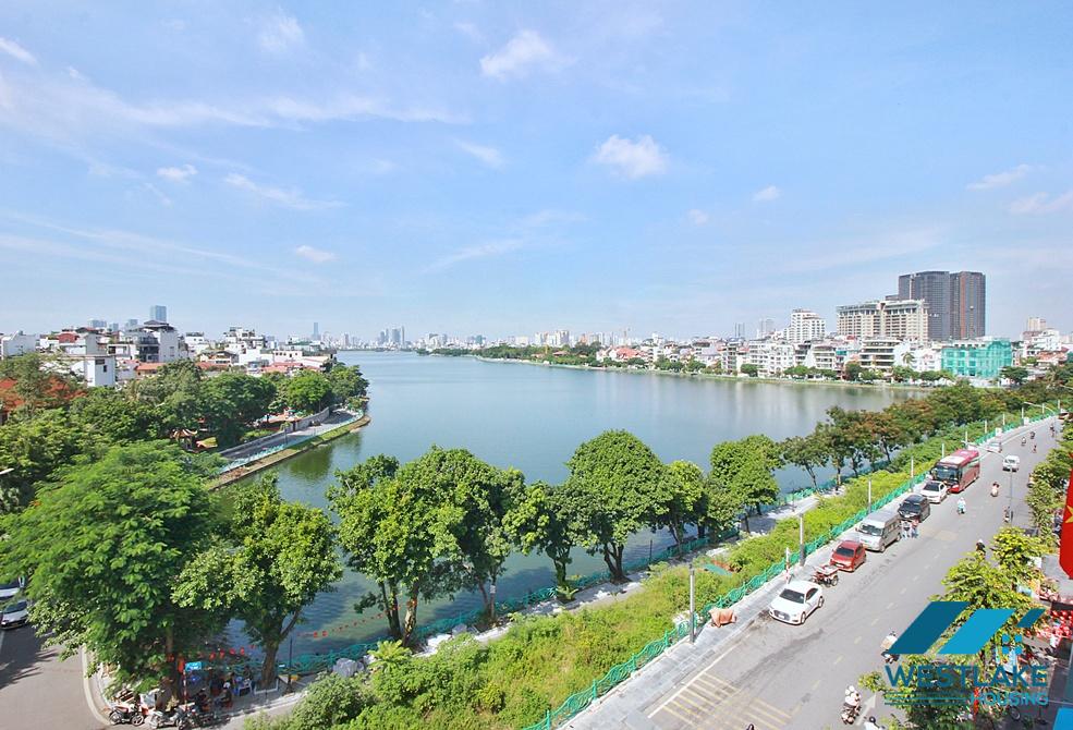 Brand new and modern 02 bedrooms apartment with amazing lake view for rent in Tay Ho, Ha Noi