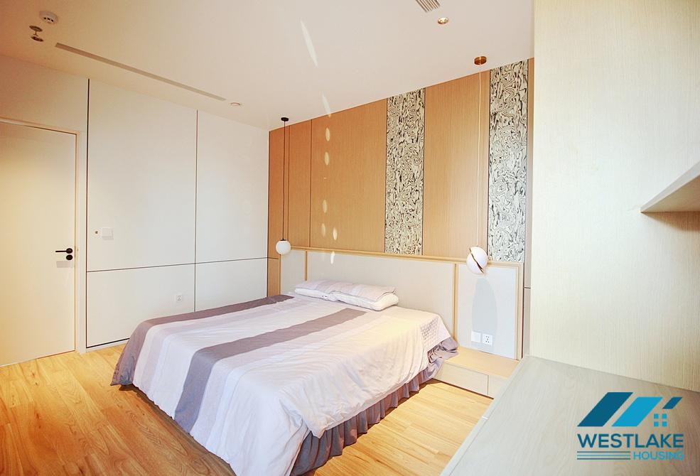 Brand new and modern 02 bedrooms apartment with amazing lake view for rent in Tay Ho, Ha Noi