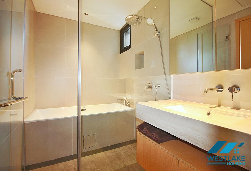 Brand new and modern 02 bedrooms apartment with amazing lake view for rent in Tay Ho, Ha Noi