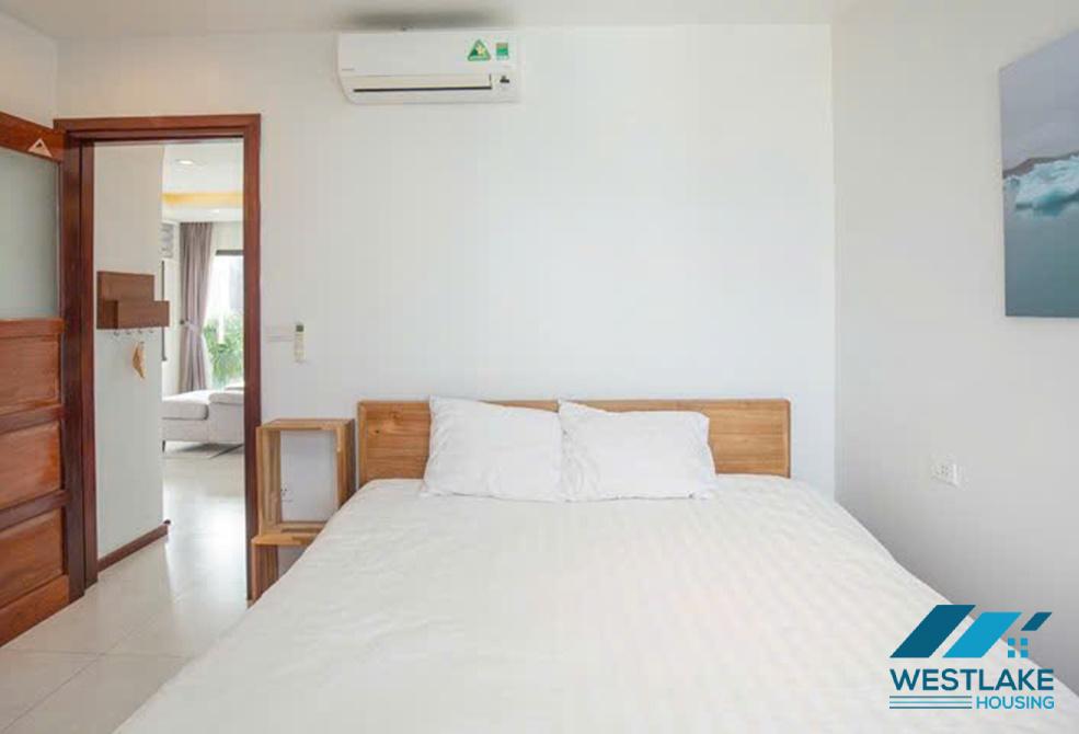 A 1 bedroom apartment with big balcony for rent in Tay Ho, Ha Noi
