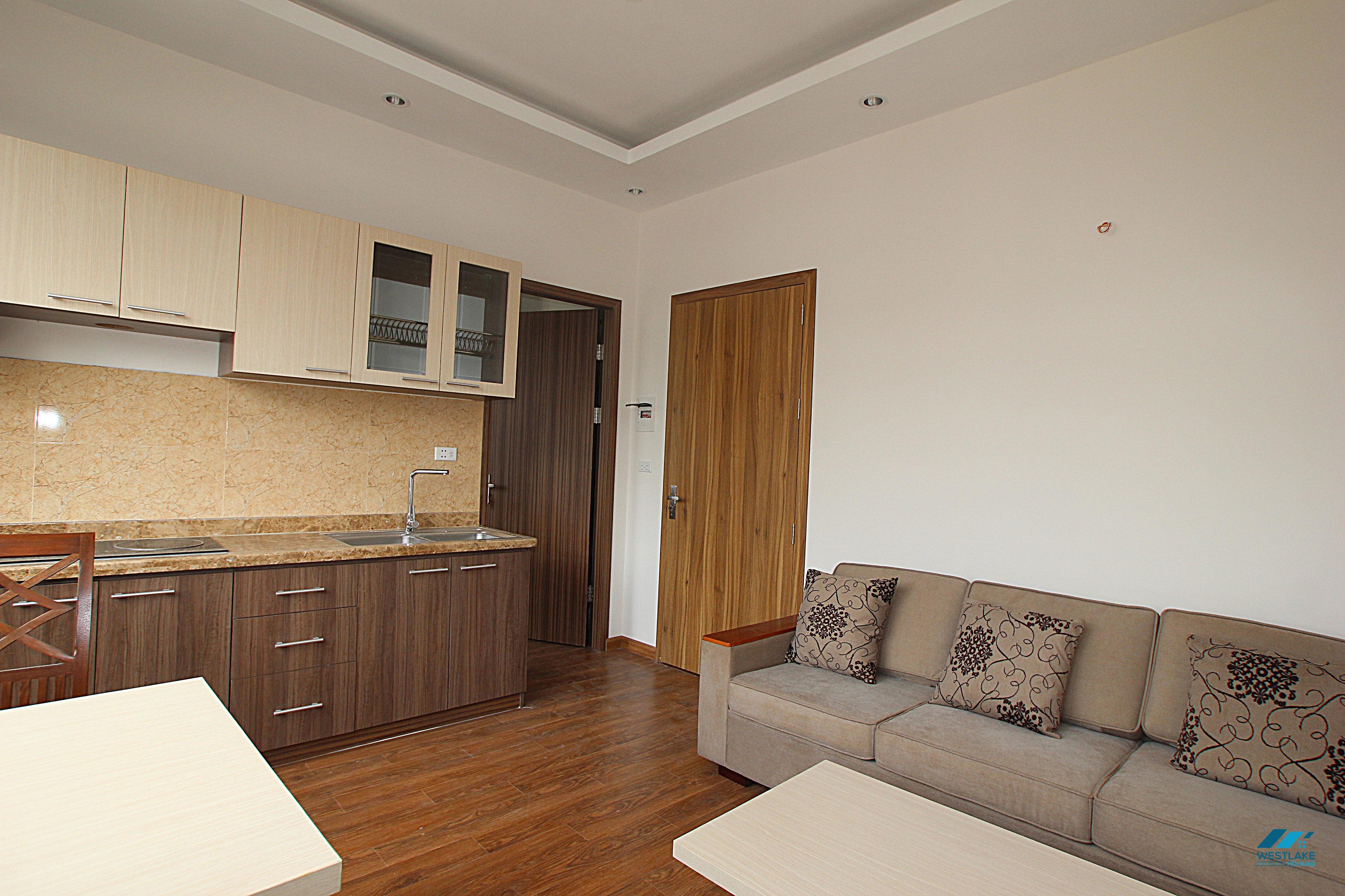 A bright and cheap 1 bedroom apartment for rent in Xuan Dieu, Tay Ho