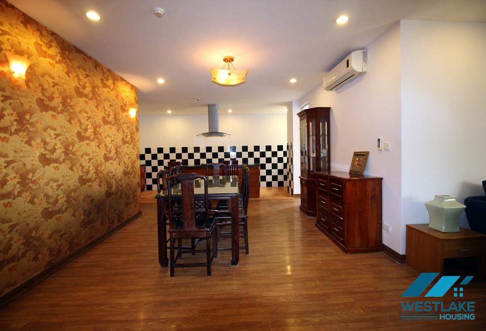 A spacious 3 bedrooms apartment for rent in Ciputra, Tay Ho, Ha Noi