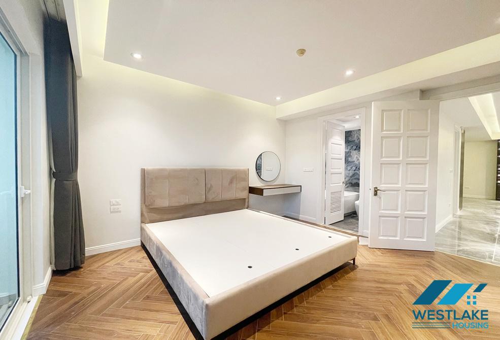 An affordable 4 bedroom apartment for rent in Ciputra, Tay Ho ward, Ha Noi
