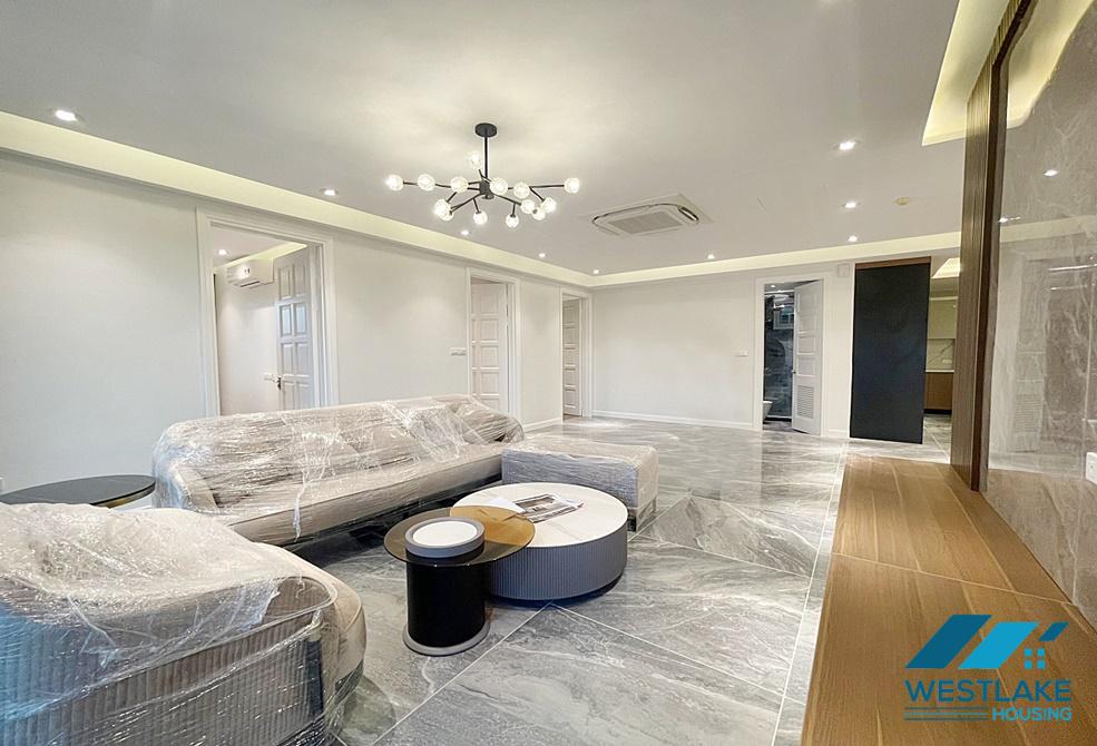 An affordable 4 bedroom apartment for rent in Ciputra, Tay Ho ward, Ha Noi