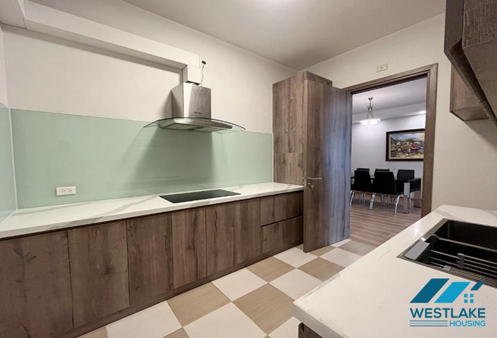 Newly completed apartment 3 bedrooms with modern furniture in Ciputra, Tay Ho