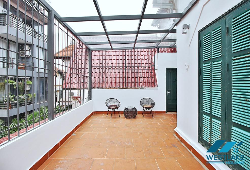 French colonial house with swimming pool for rent in Westlake area, Tay Ho, Ha Noi