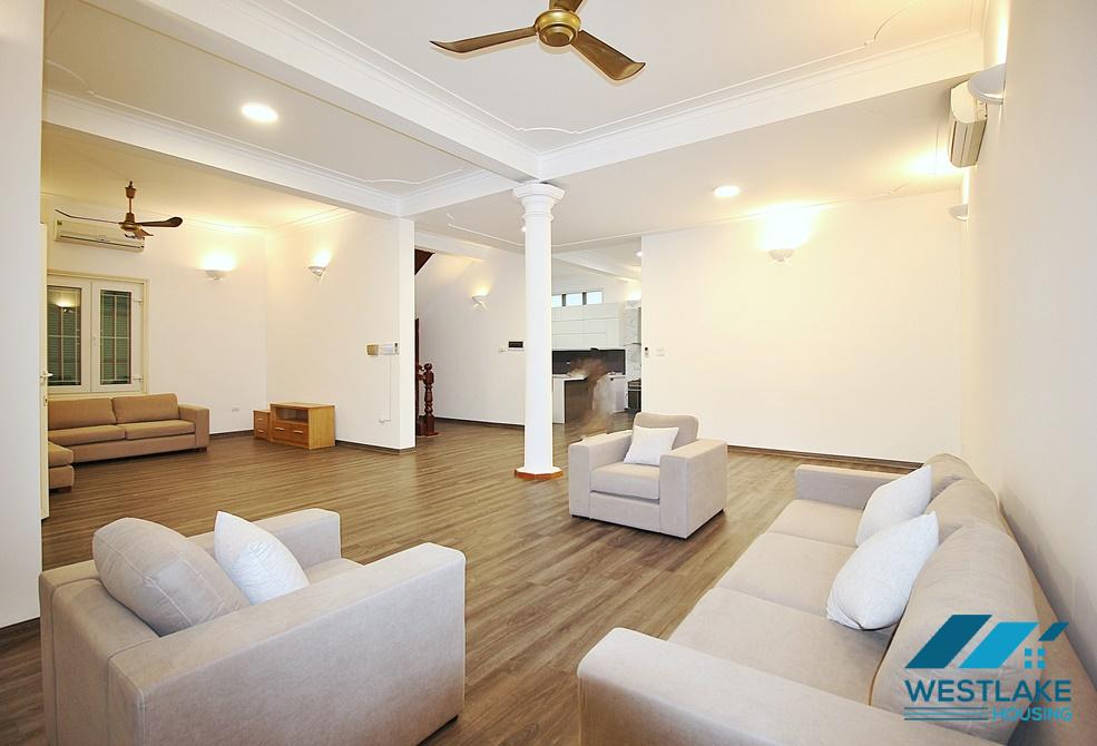 French colonial house with swimming pool for rent in Westlake area, Tay Ho, Ha Noi