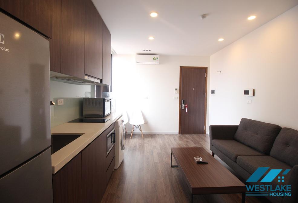 Nice and modern one bedroom apartment for rent in To Ngoc Van area, Tay Ho, Ha Noi