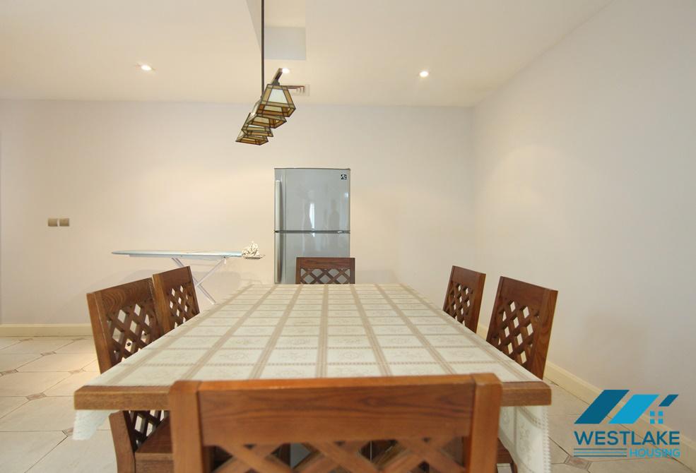 Spacious 3 bedrooms well furnished apartment for rent in Ciputra, Tay Ho ward, Hanoi