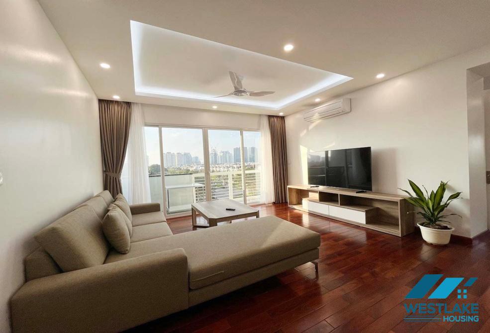 A colorful 3 bedroom apartment in Ciputra for rent, Tay Ho ward, Ha Noi
