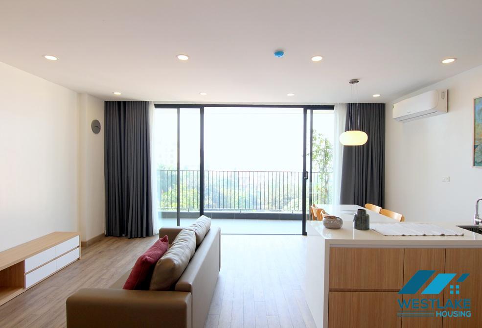 Beautiful lake view apartment with lots of nature light on To Ngoc Van street, Tay Ho, Ha Noi for rent