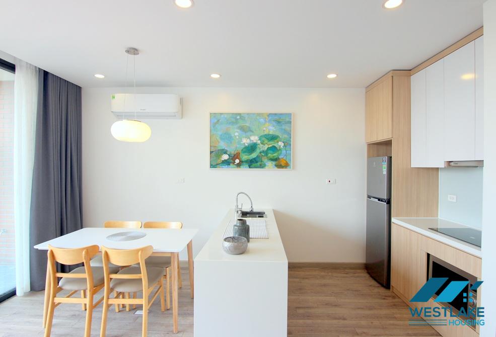 Beautiful lake view apartment with lots of nature light on To Ngoc Van street, Tay Ho, Ha Noi for rent