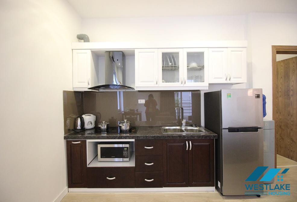 Spacious one bedroom apartment for rent on To Ngoc Van street, Tay Ho, Ha Noi