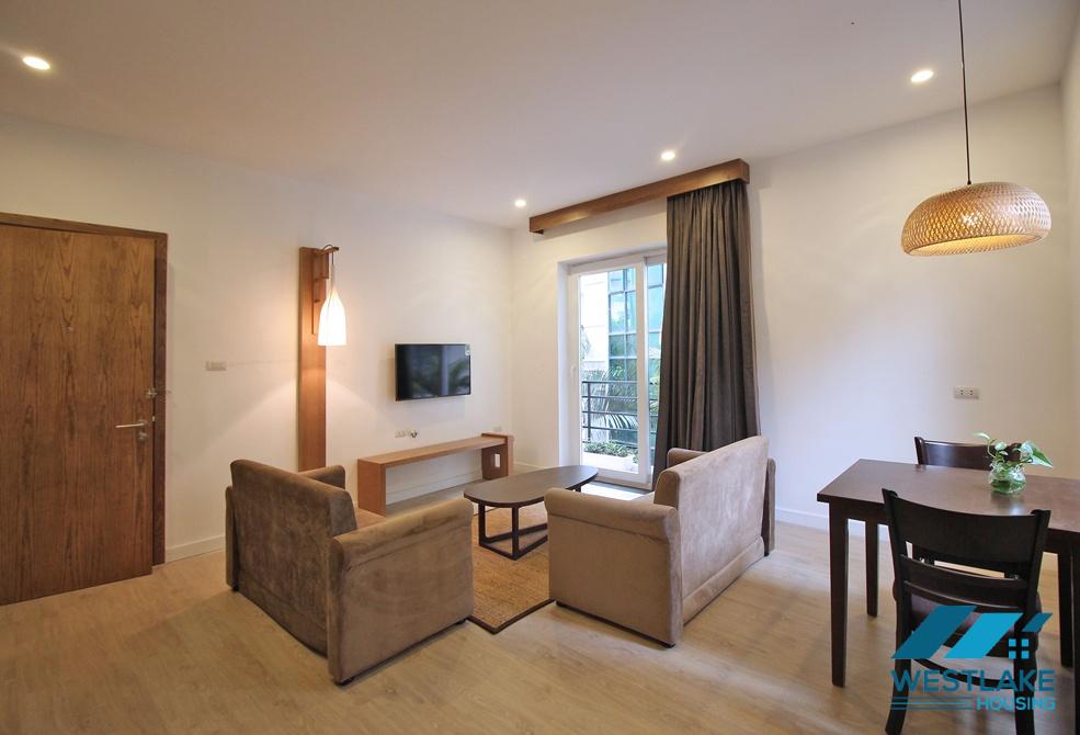 Spacious one bedroom apartment for rent on To Ngoc Van street, Tay Ho, Ha Noi