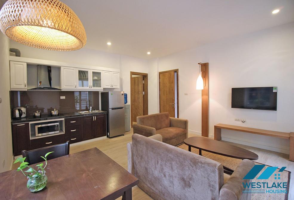 Spacious one bedroom apartment for rent on To Ngoc Van street, Tay Ho, Ha Noi