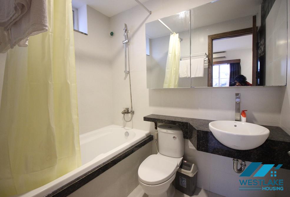 Spacious one bedroom apartment for rent on To Ngoc Van street, Tay Ho, Ha Noi