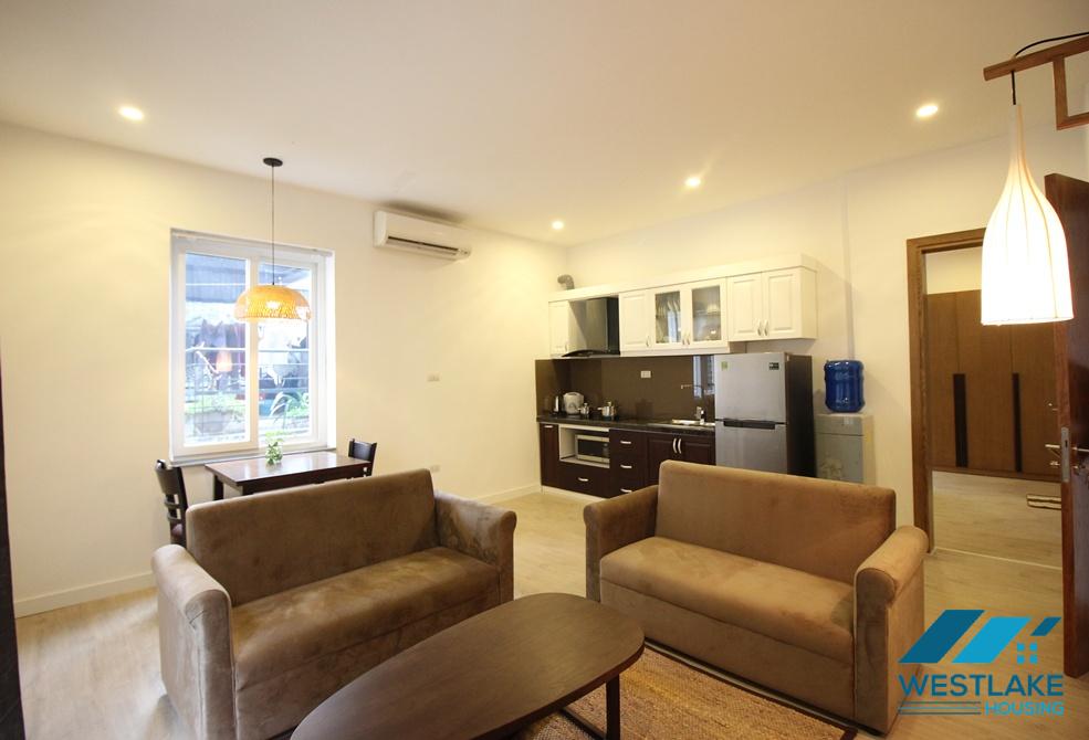 Spacious one bedroom apartment for rent on To Ngoc Van street, Tay Ho, Ha Noi