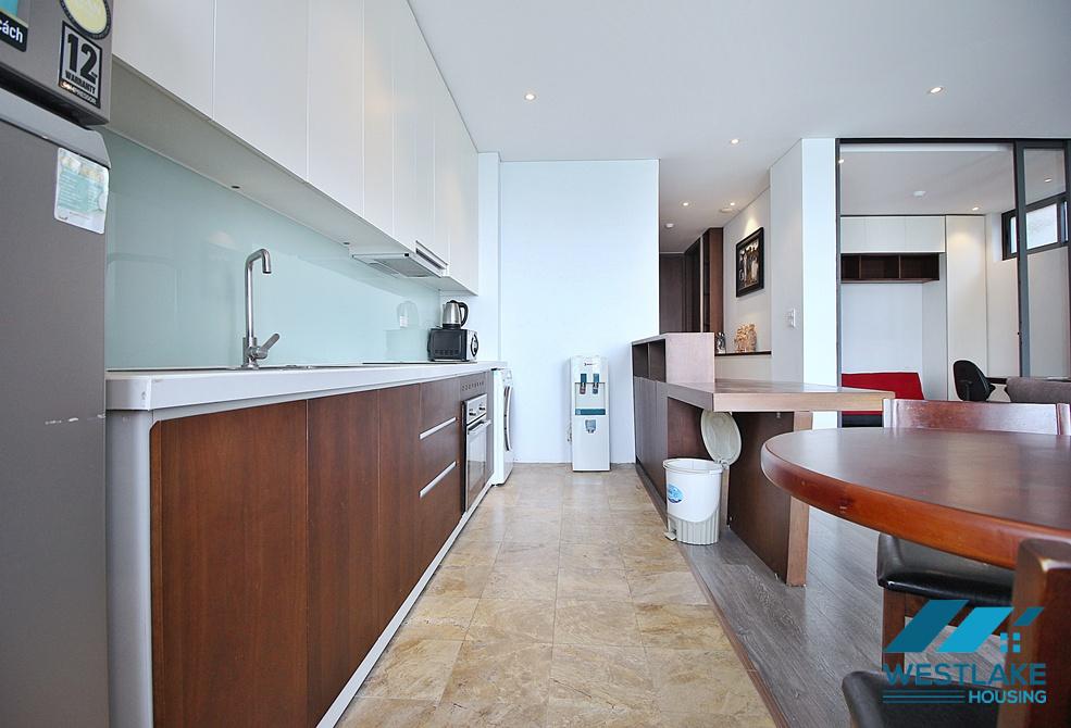 Amazing lake view two bedrooms apartment for rent in Quang Khanh street, Tay Ho, Ha Noi