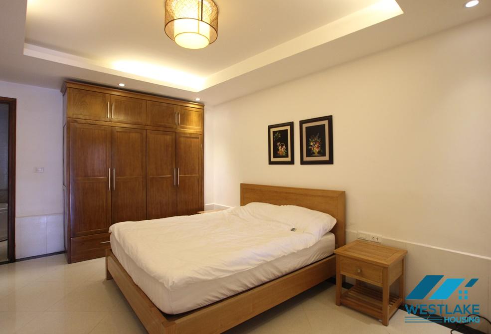 A nice apartment with back yard for rent in Xuan Dieu, Tay Ho