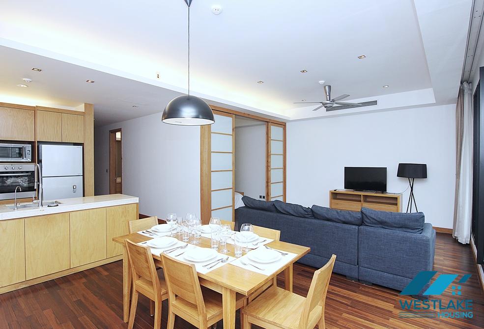 Nice apartment with 03 bedrooms for rent in To Ngoc Van area, Tay Ho, Hanoi.