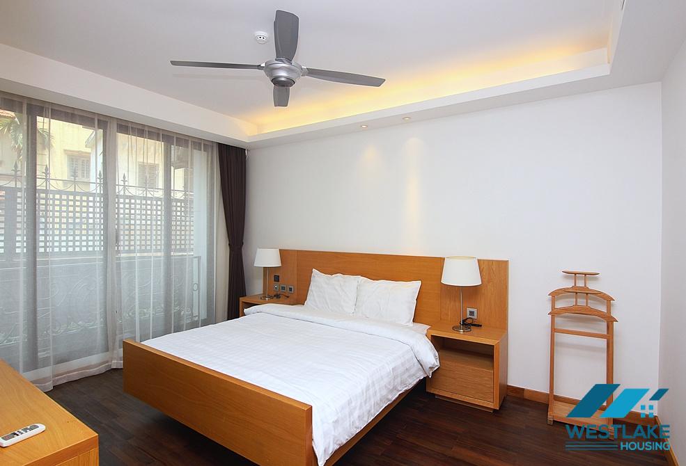 Bright and spacious 2 bedrooms apartment for rent in central Tay Ho, Hanoi for rent
