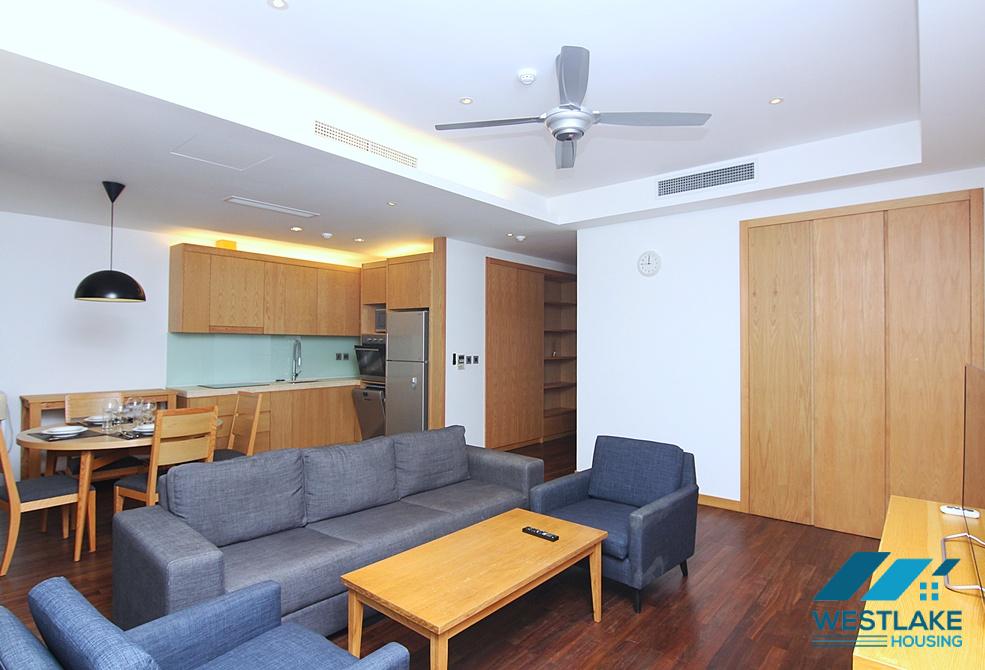 Bright and spacious 2 bedrooms apartment for rent in central Tay Ho, Hanoi for rent