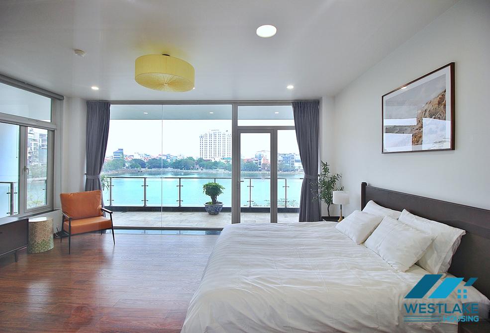 Lake view 03 bedrooms apartment for rent in Quang An st, Tay Ho ward, Tay Ho Lake view 03 bedrooms apartment for rent in Quang An st, Tay Ho ward, Tay Ho