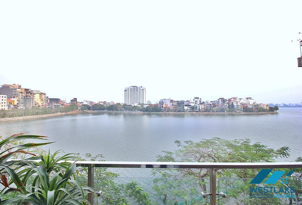 Lake view 03 bedrooms apartment for rent in Quang An st, Tay Ho ward, Tay Ho Lake view 03 bedrooms apartment for rent in Quang An st, Tay Ho ward, Tay Ho