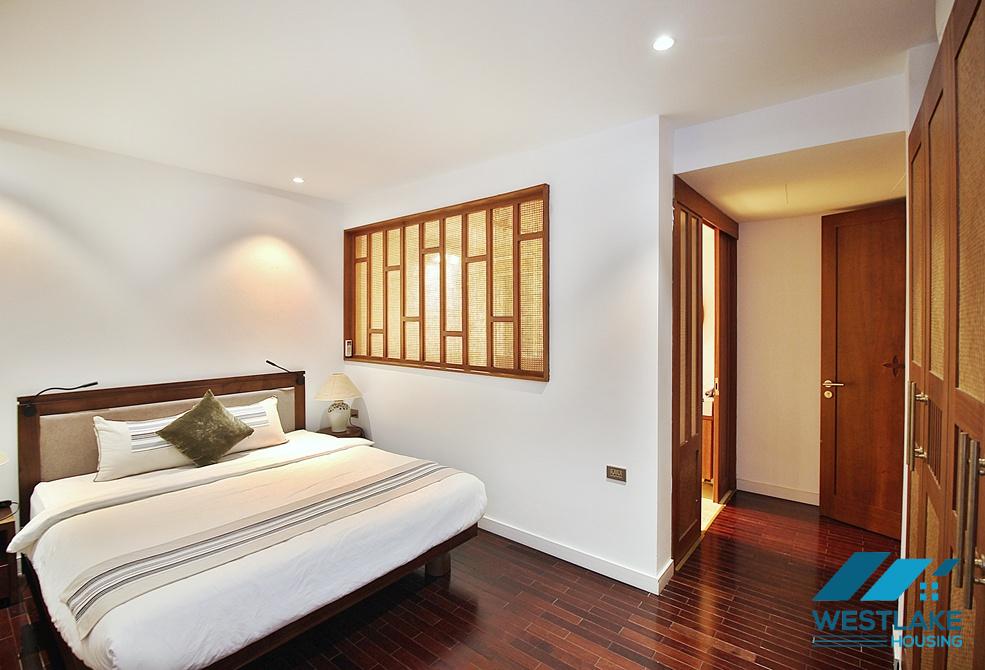 Good quality 3 bedrooms apartment for rent in the heart of To Ngoc Van area, Tay Ho, Ha Noi