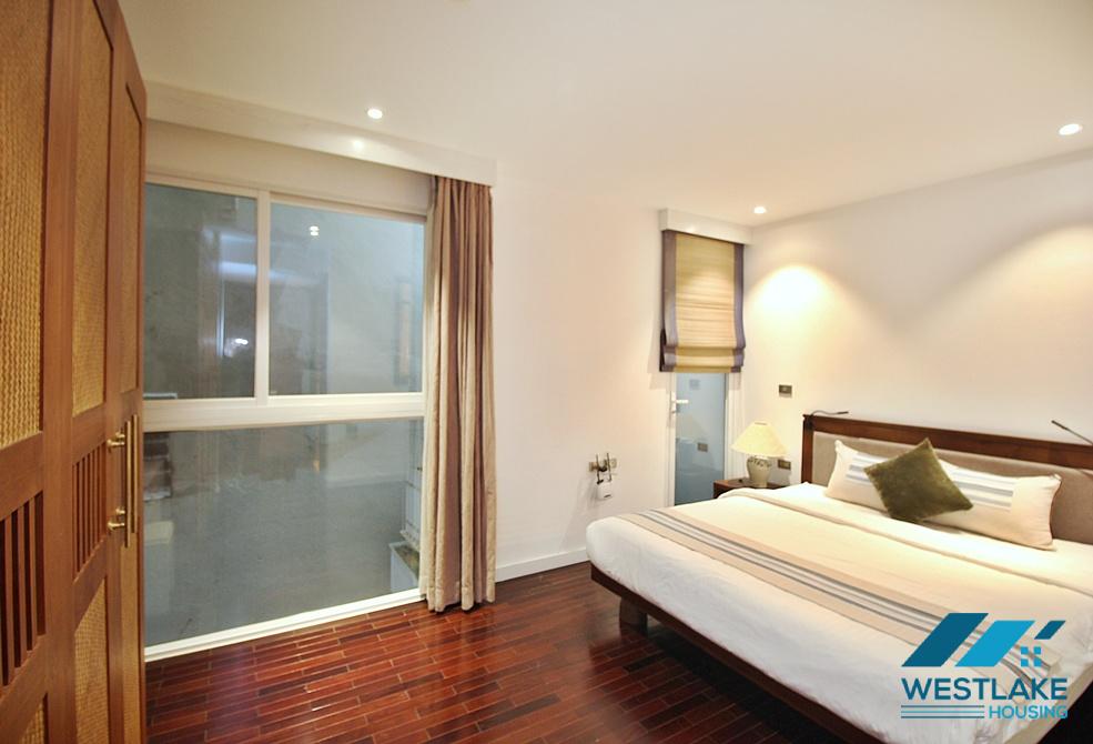 Good quality 3 bedrooms apartment for rent in the heart of To Ngoc Van area, Tay Ho, Ha Noi
