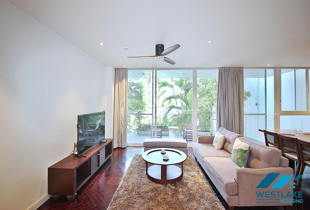 Good quality 3 bedrooms apartment for rent in the heart of To Ngoc Van area, Tay Ho, Ha Noi