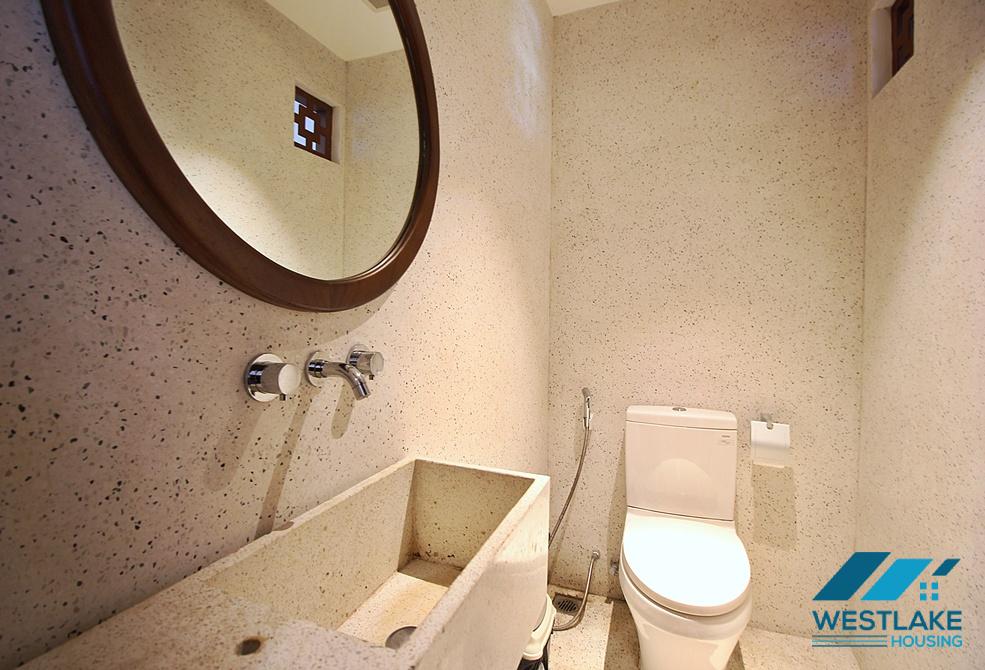 Good quality 3 bedrooms apartment for rent in the heart of To Ngoc Van area, Tay Ho, Ha Noi