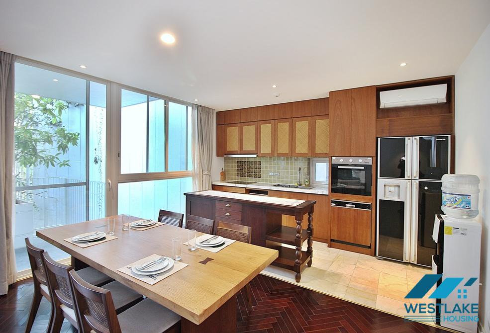 Good quality 3 bedrooms apartment for rent in the heart of To Ngoc Van area, Tay Ho, Ha Noi