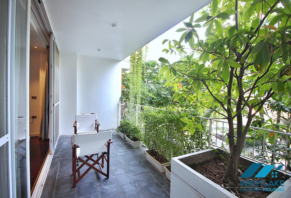 Good quality 3 bedrooms apartment for rent in the heart of To Ngoc Van area, Tay Ho, Ha Noi